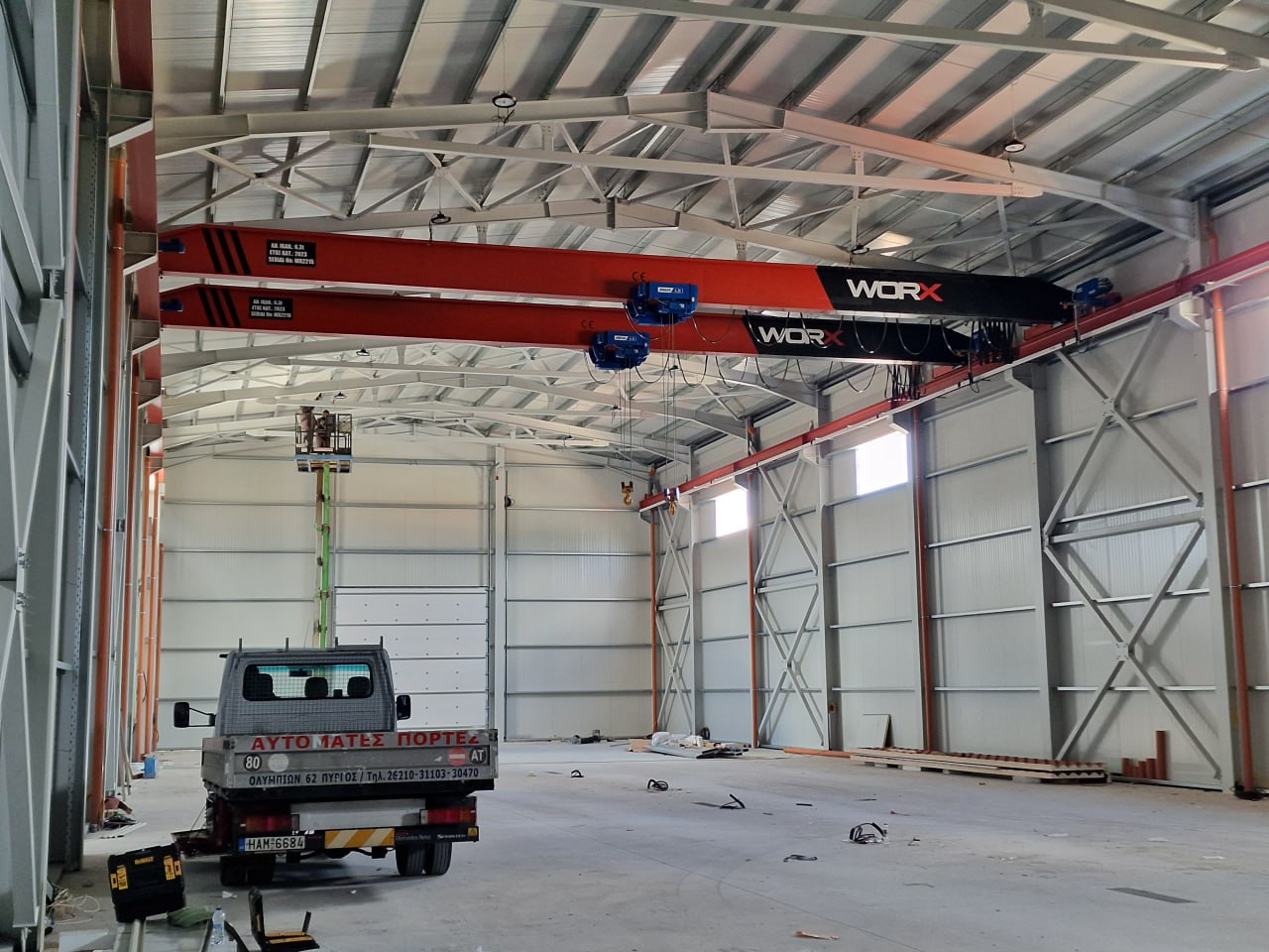 γερανογέφυρες